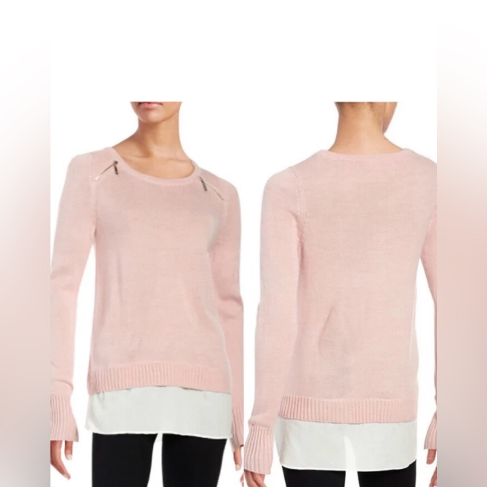 Light Pink Crew Neck Sweater